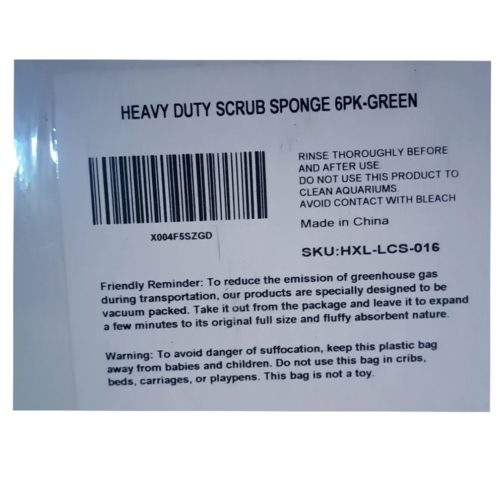 🌲10/$20. Heavy Duty Kitchen Scrub Sponge
